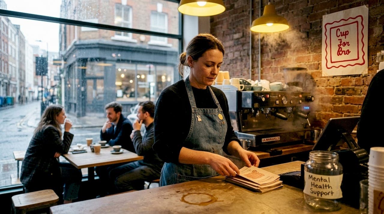 How London cafes support mental health and charity causes