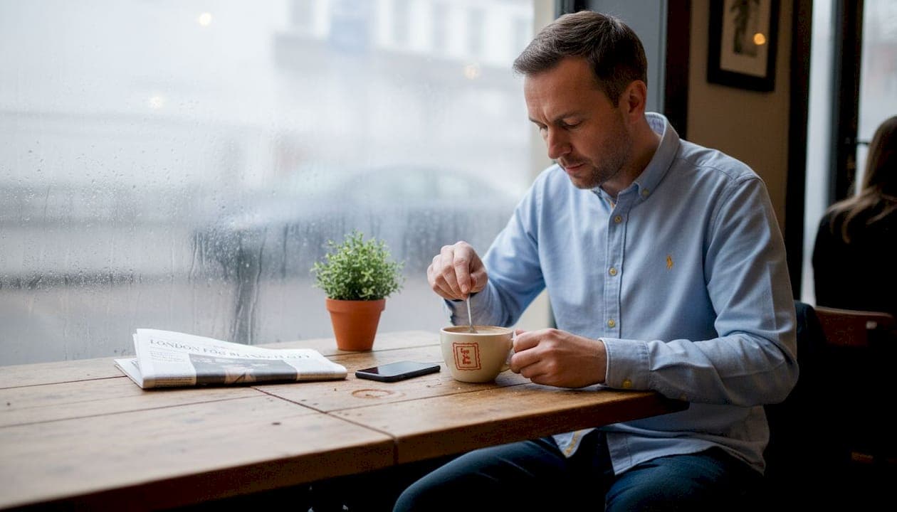 Wellness benefits of specialty coffee for UK men